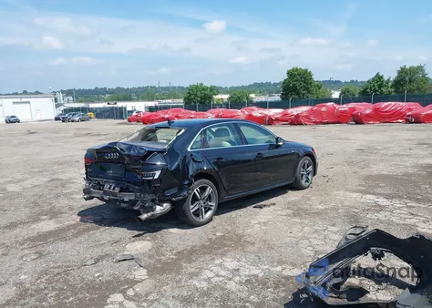 2018 Audi A4 2.0T Premium/2.0T Tech Premium из США, поврежденный, VIN WAUENAF40JN002324